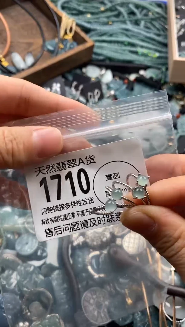 【闪购商品】翡翠颈饰未镶嵌多样性发其一1710