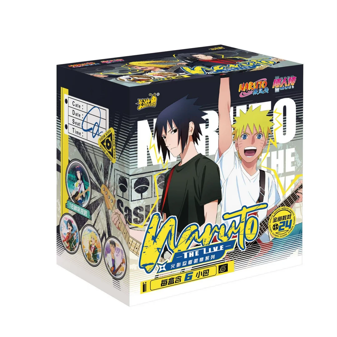 【谷王专属/自选强娶】卡游正版火影忍者博人传马铁口吧唧盲盒