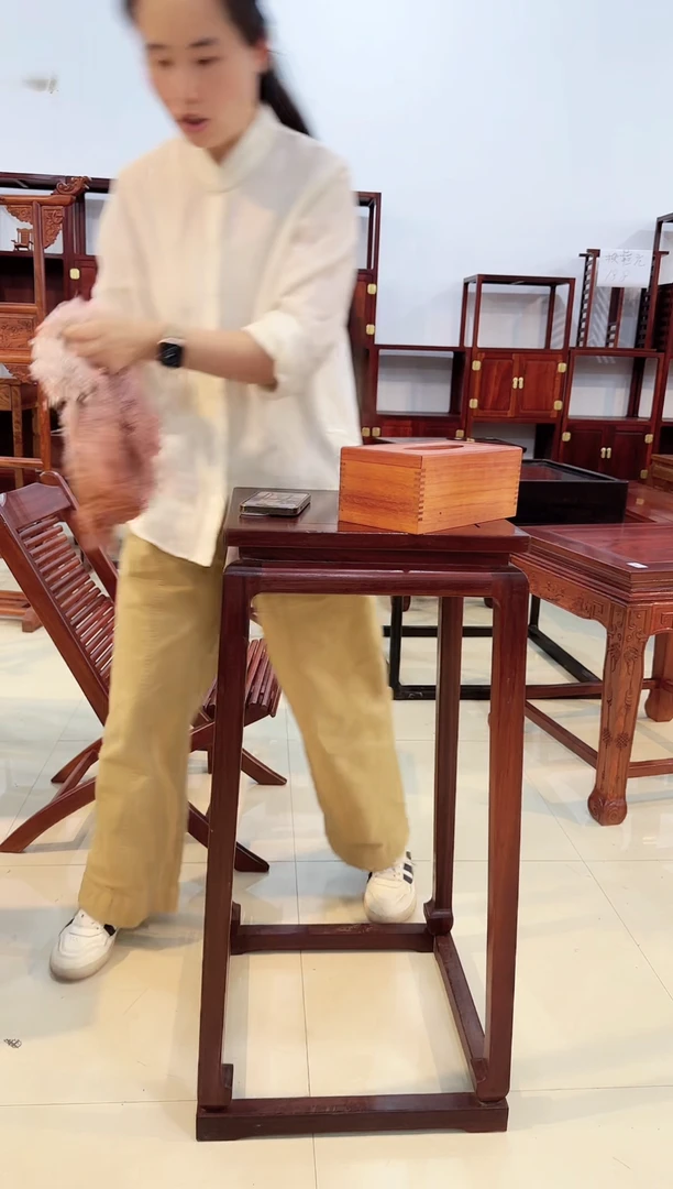 非洲紫檀纸巾盒福利品