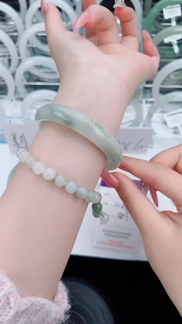 合金手镯石英质玉22-57/58