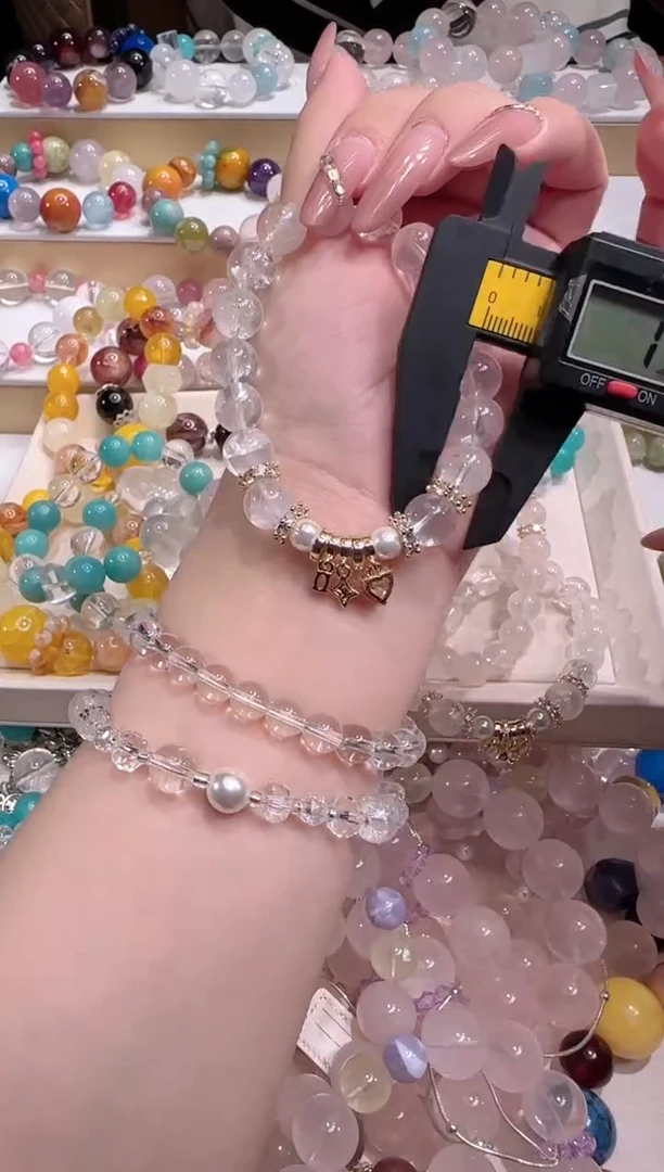 未镶嵌手链水晶手串 多样性发一