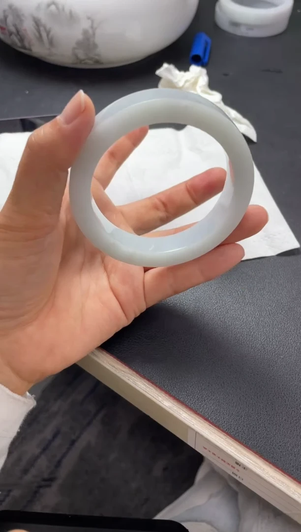 【闪购商品】定制翡翠手镯未镶嵌正圈ADL/8DZS