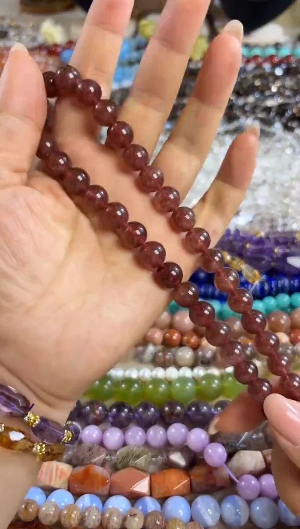 未镶嵌玛瑙/玉髓珠宝半成品车厘子草莓晶卡10