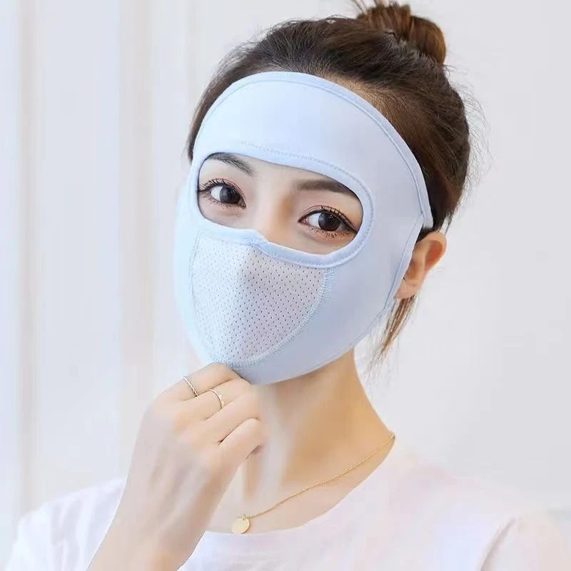 防晒口罩女透气护眼角3d立体防紫外线高颜值户外遮阳面罩遮脸面罩