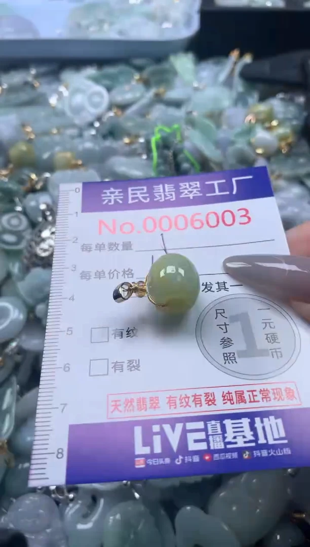 颈饰未镶嵌翡翠6003