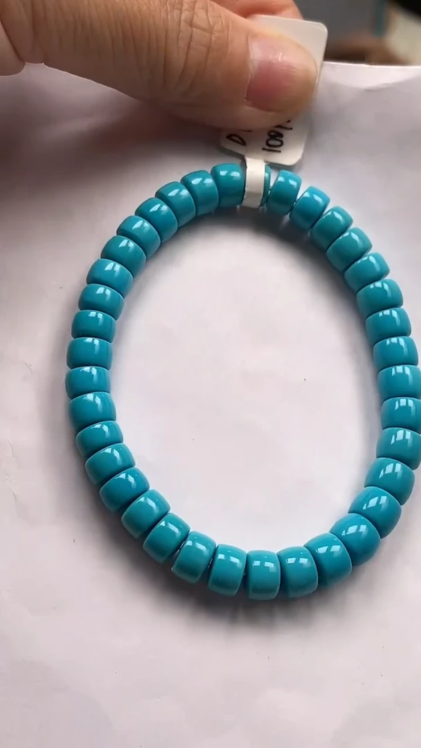 未镶嵌绿松石手串1