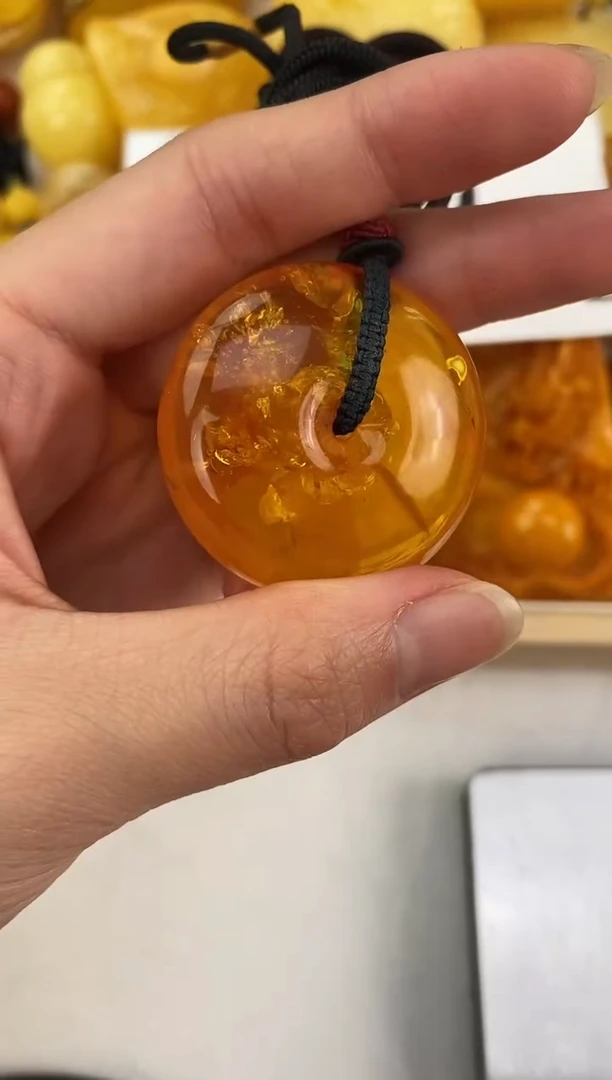 裸石琥珀未镶嵌天然琥珀蜜蜡