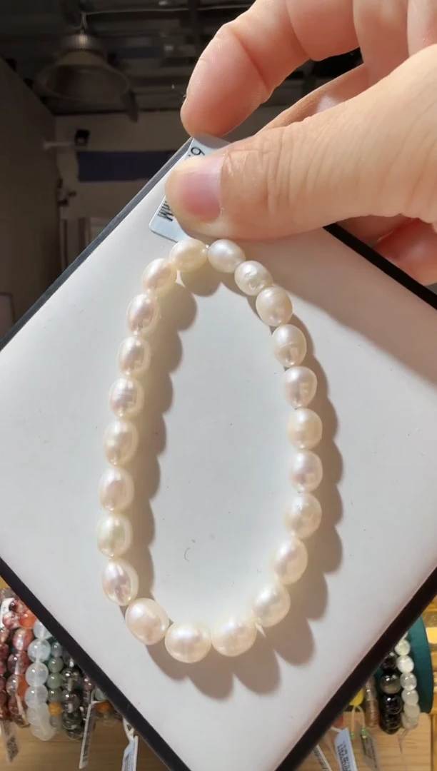 未镶嵌手链淡水珍珠优2218 约mm