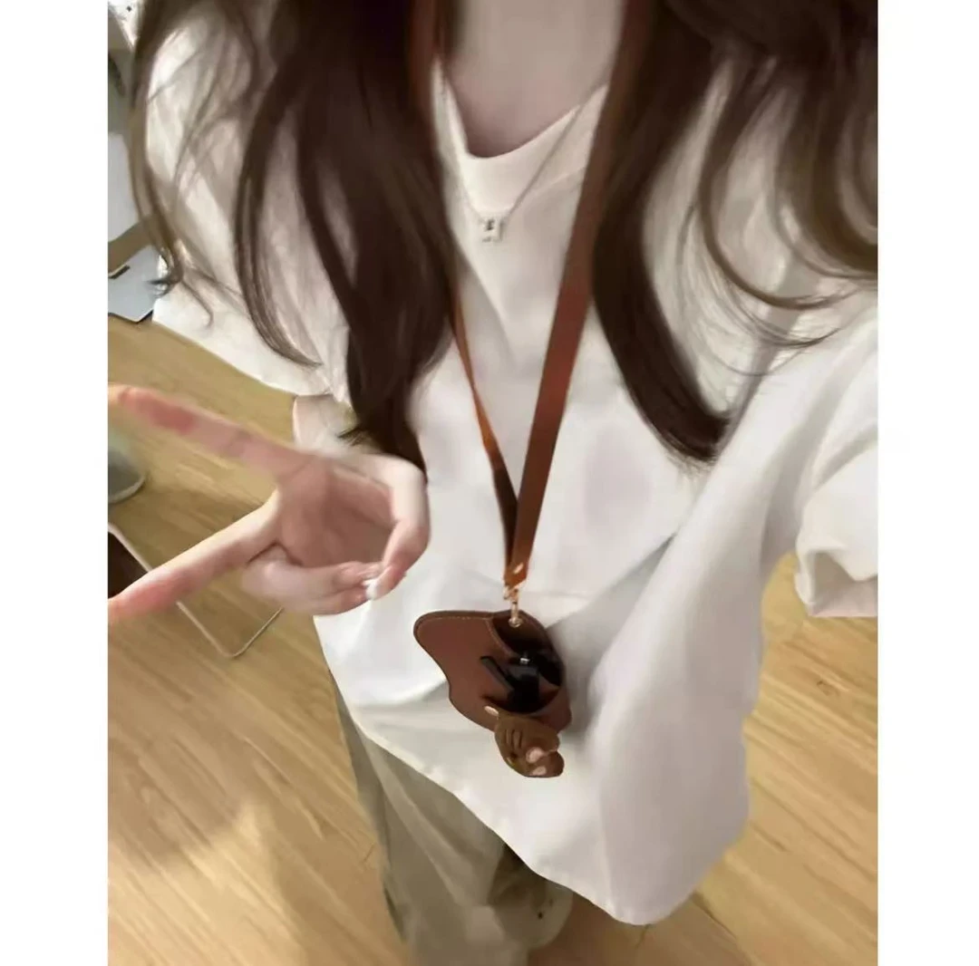 2025新疆棉圆领印花短袖T恤百搭情侣宽松多种图案Q