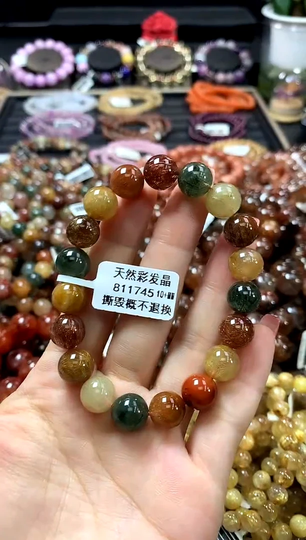 未镶嵌手链水晶10+