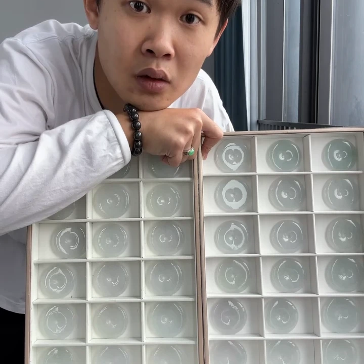 【杰缘珠宝】 A货翡翠冰平安扣吊坠 多样性