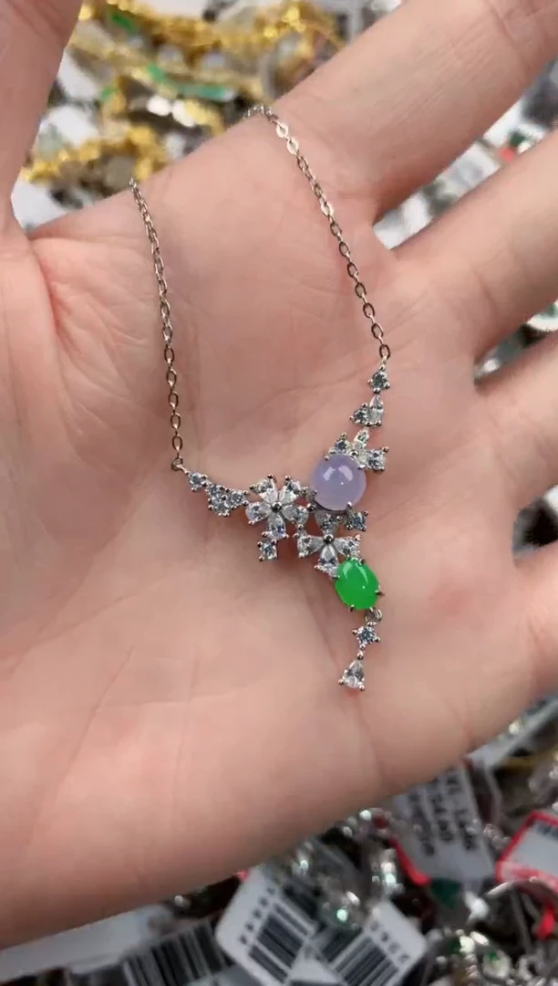 银S925镶嵌戒指翡翠888     5