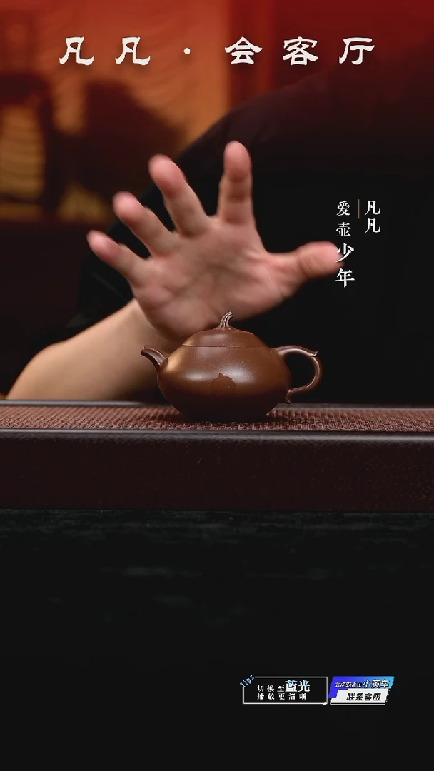 凡凡会客厅 潘俊昌紫砂壶04 甜瓜