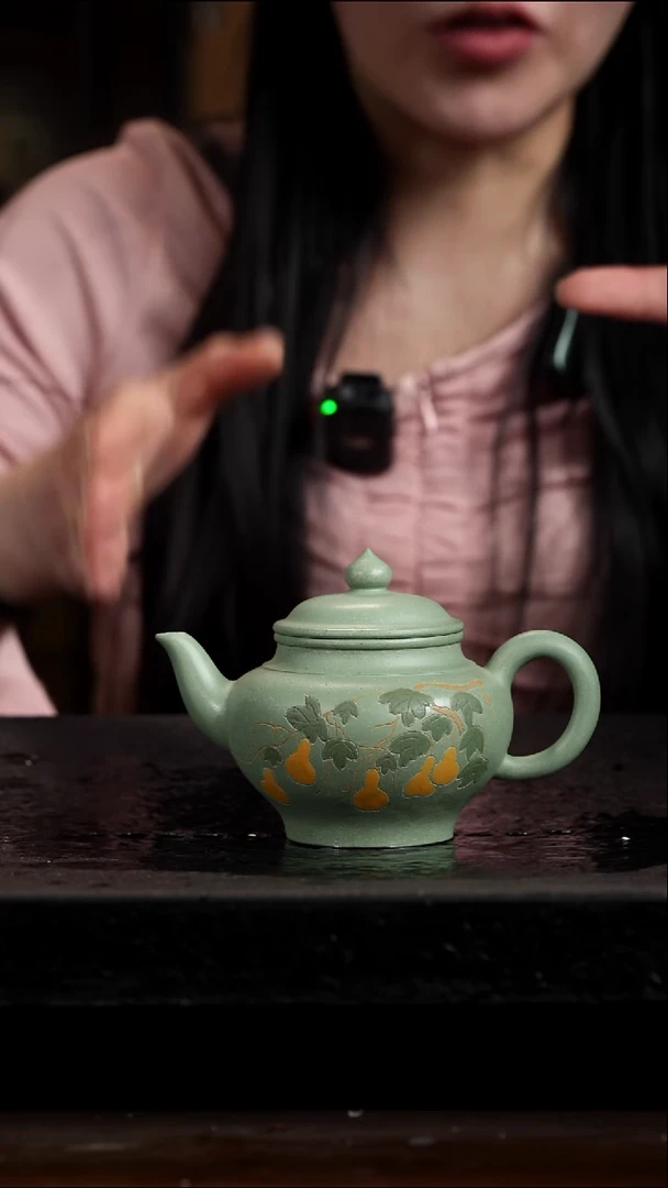 茶壶紫砂宜兴岁颐传器原矿全手65