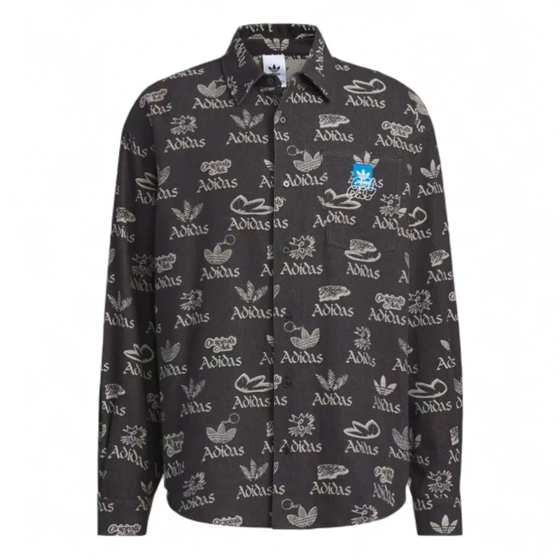 【滔搏联动】阿迪三叶草男子CS LS SHIRT M长袖衬衫JN1663