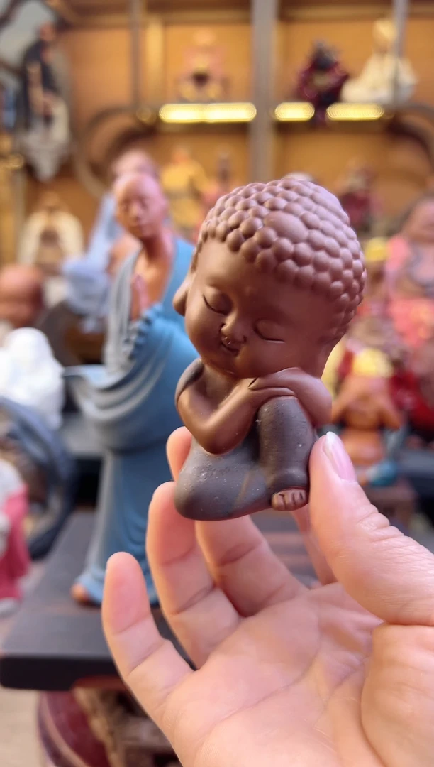 紫砂茶宠器闵紫砂茶宠摆件