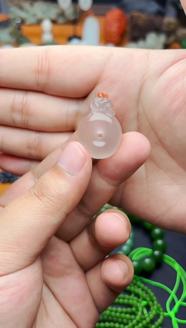 【闪购商品】南红玛瑙颈饰未镶嵌平安扣01