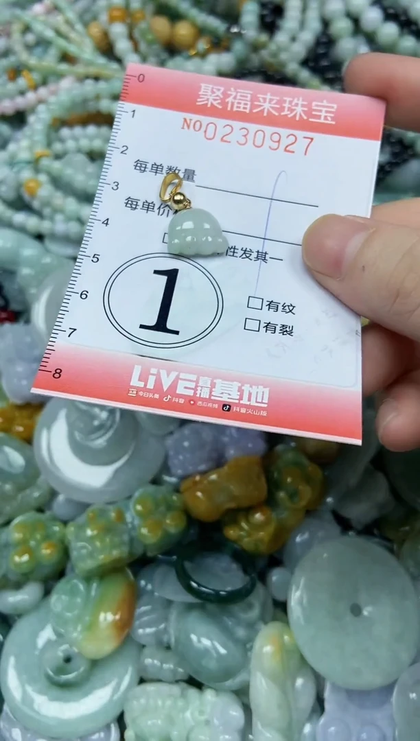 颈饰未镶嵌翡翠闪购0230927