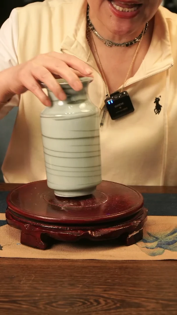 纯手工 绞胎 方通瓶B