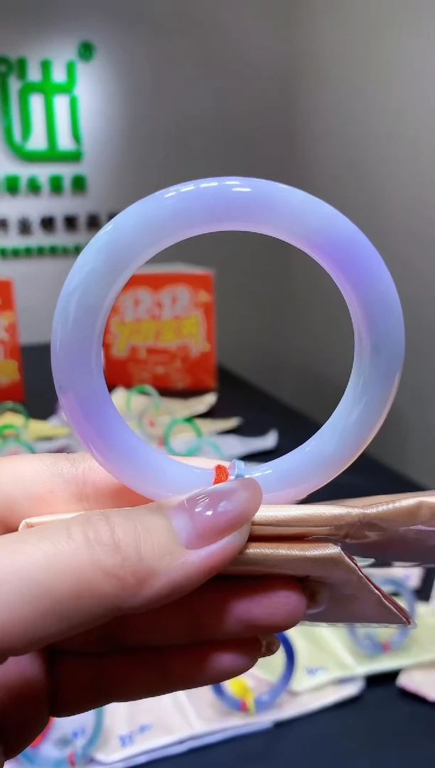 未镶嵌手镯翡翠k26天然A货缅甸翡翠55.3圆条