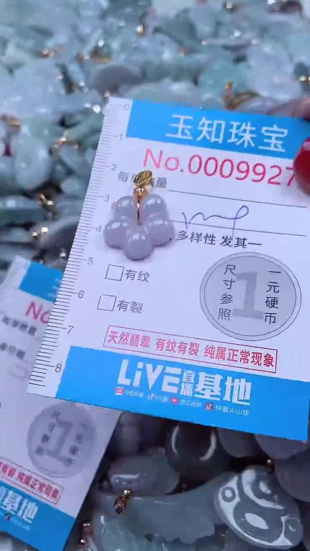吊坠(不含链)未镶嵌翡翠9927