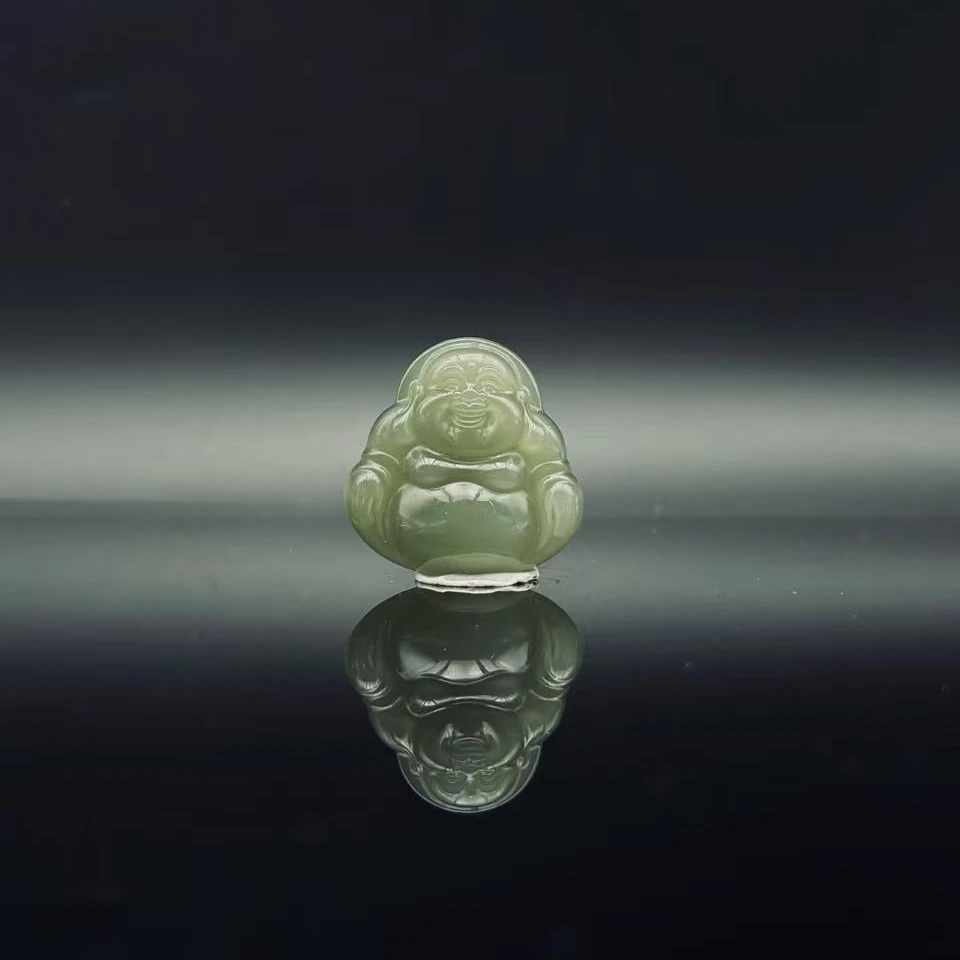 和田玉佛公吊坠0702