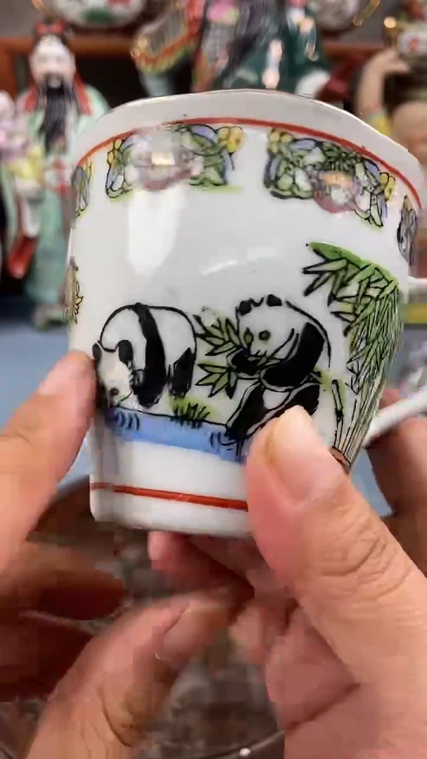 瓷片微瑕慎拍景德镇窑老厂瓷器单件