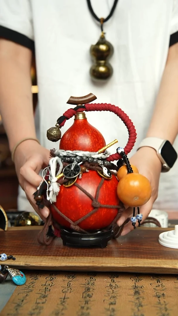 172号800ml左右非遗大漆酒葫芦