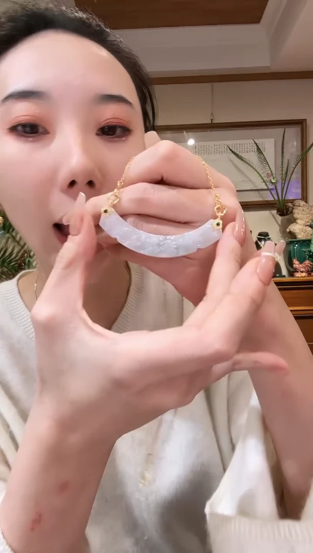 【闪购商品】翡翠颈饰未镶嵌国风