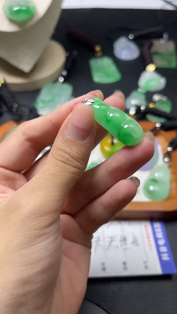 颈饰未镶嵌翡翠所见即所得 一图一物