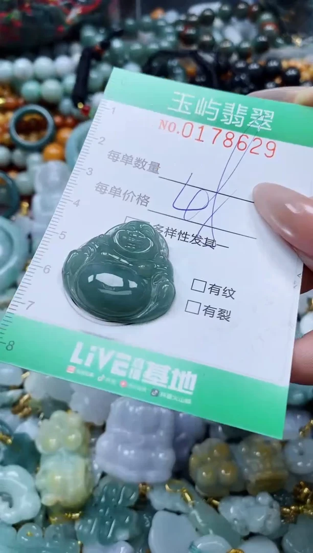 翡翠未镶嵌颈饰闪购0178629