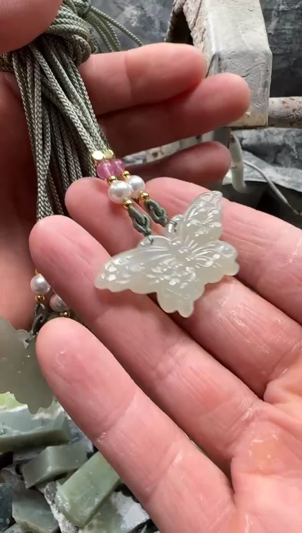 和田玉未镶嵌颈饰吊坠多样性拍一发一件