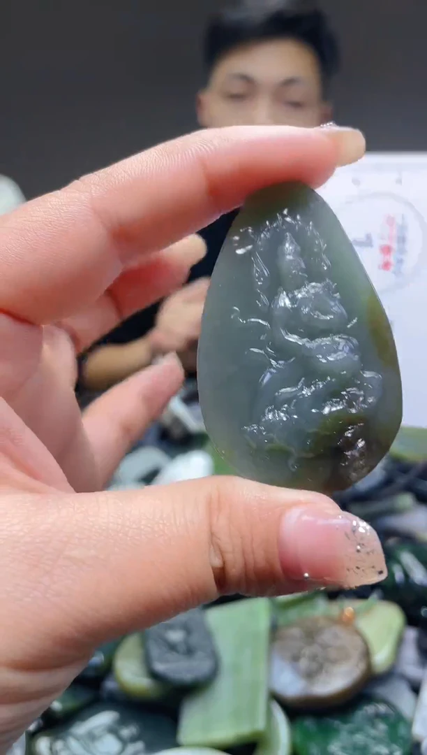 颈饰未镶嵌和田玉123