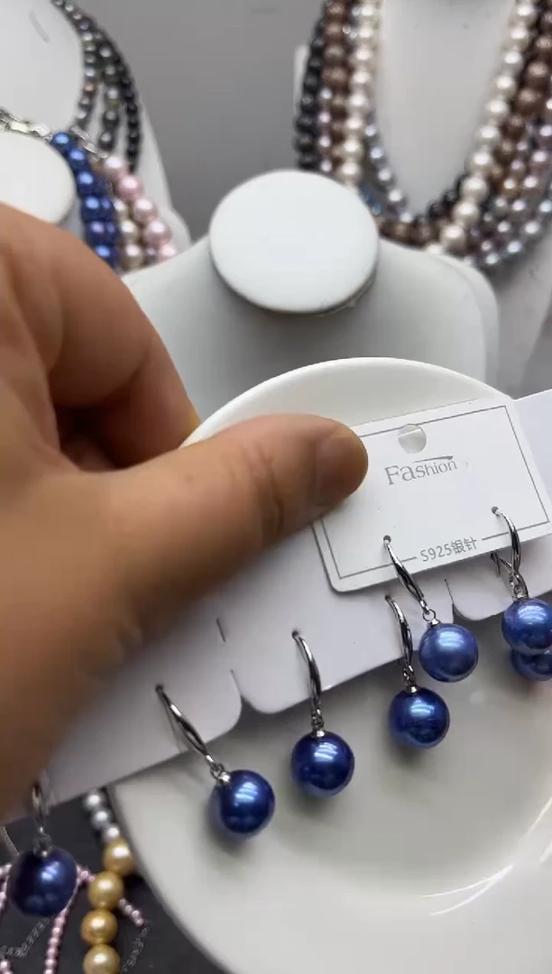 淡水珍珠钛钢颈饰1