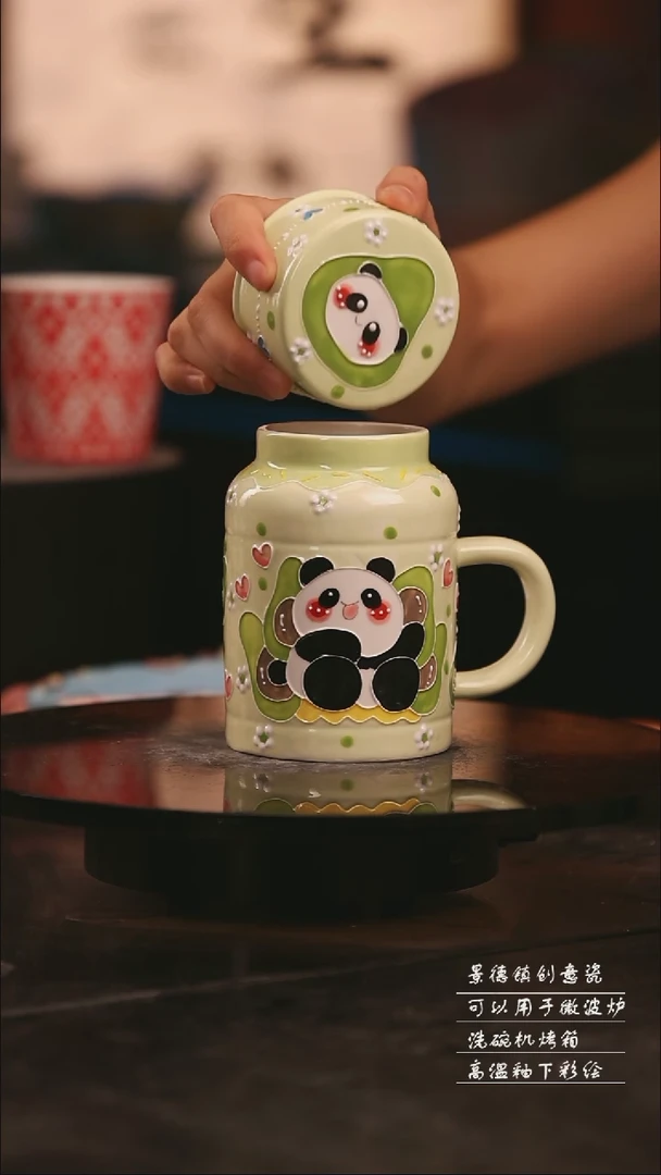 陶瓷景德镇可爱设计师款陶瓷