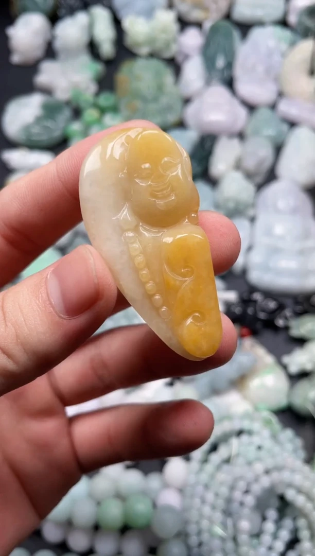 翡翠未镶嵌颈饰天然翡翠a货