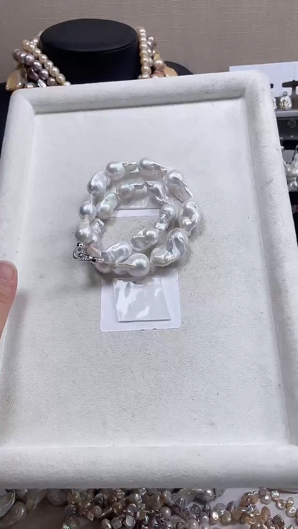 未镶嵌项链淡水珍珠【纯恬饰品】