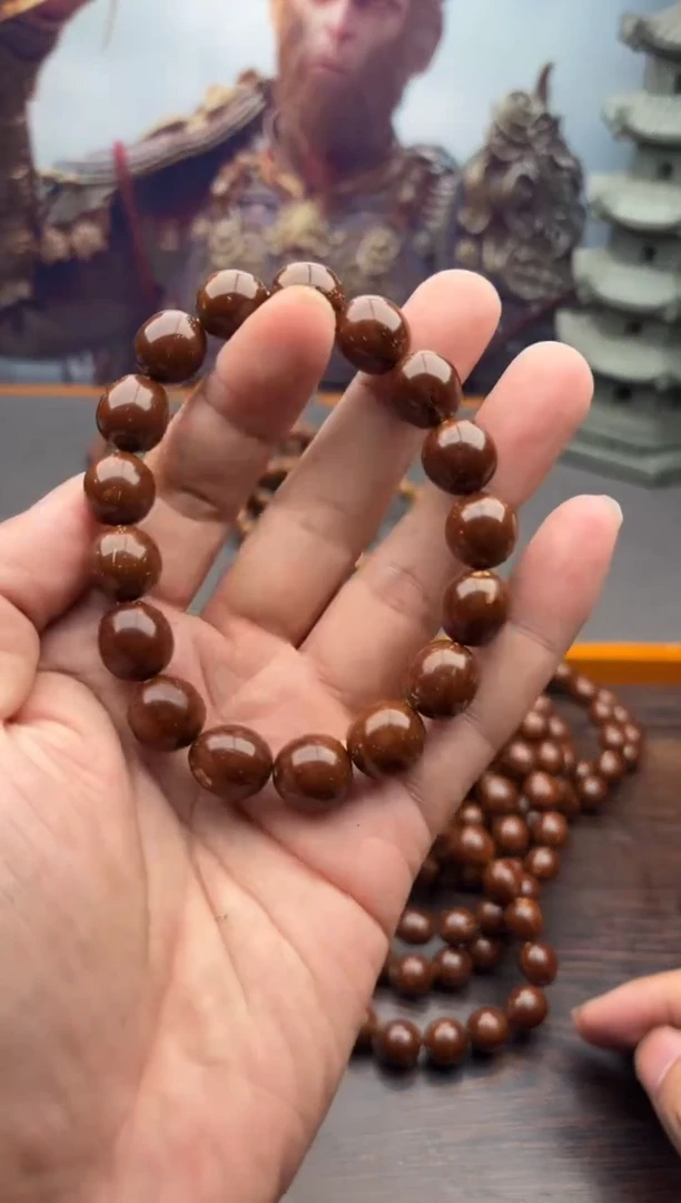 紫金鼠手串7号枣珠