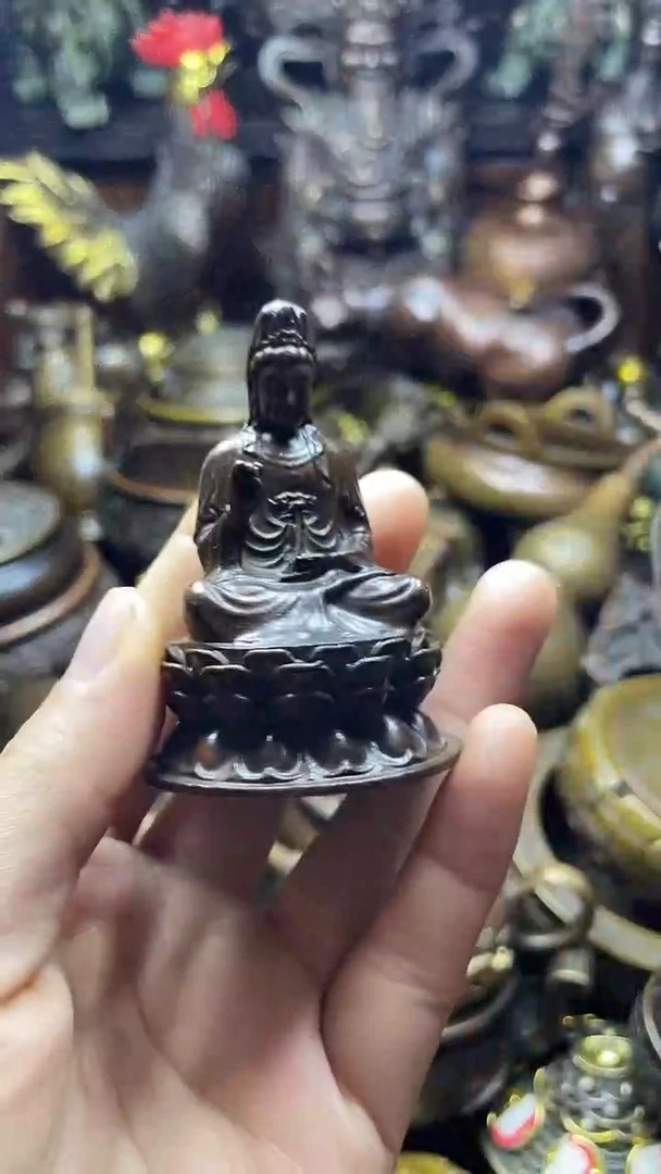 闪购链接，点击下单，有运费险，铜摆件