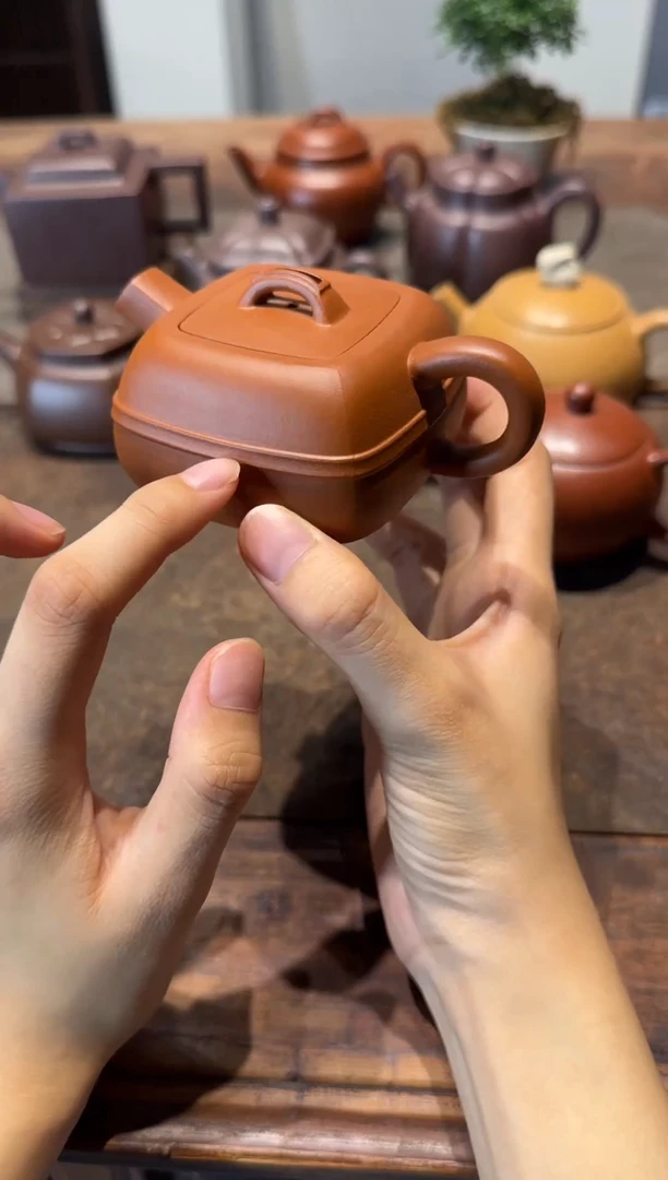 茶壶紫砂贵****托喜柿 紫砂壶
