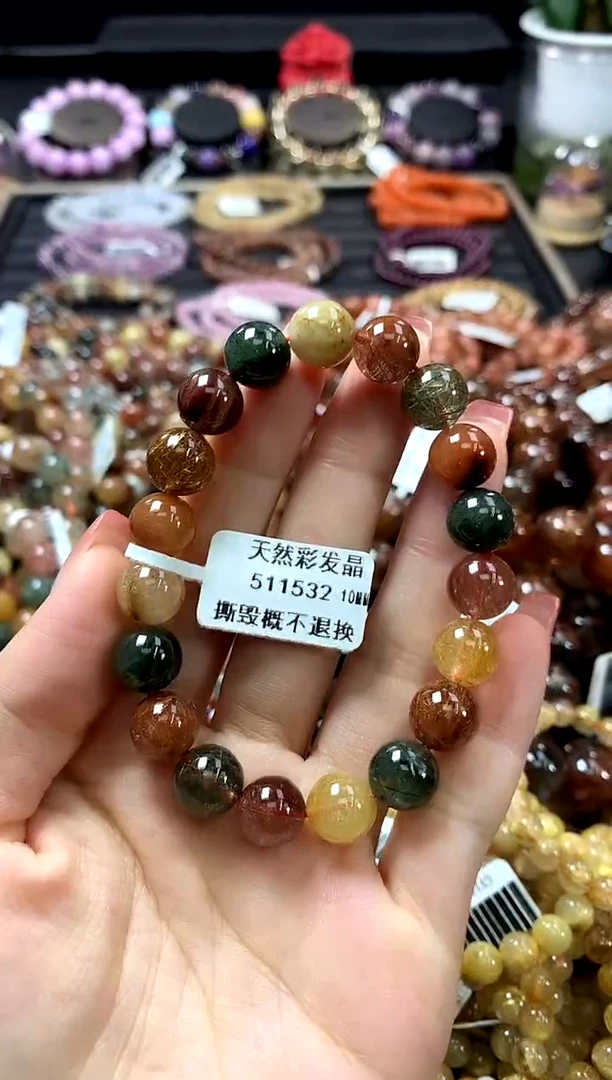 未镶嵌手链水晶10