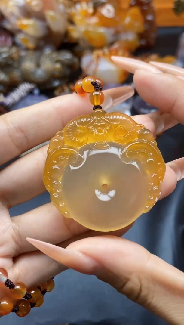 玛瑙/玉髓颈饰未镶嵌ll