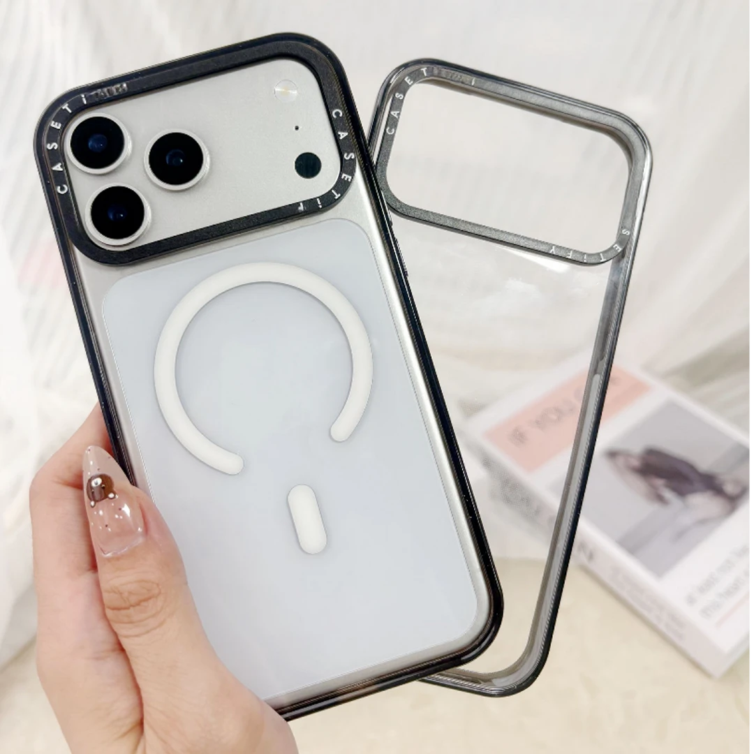 【可定制签名】苹果17pm16手机壳promax适用保护防摔全包纯色透明