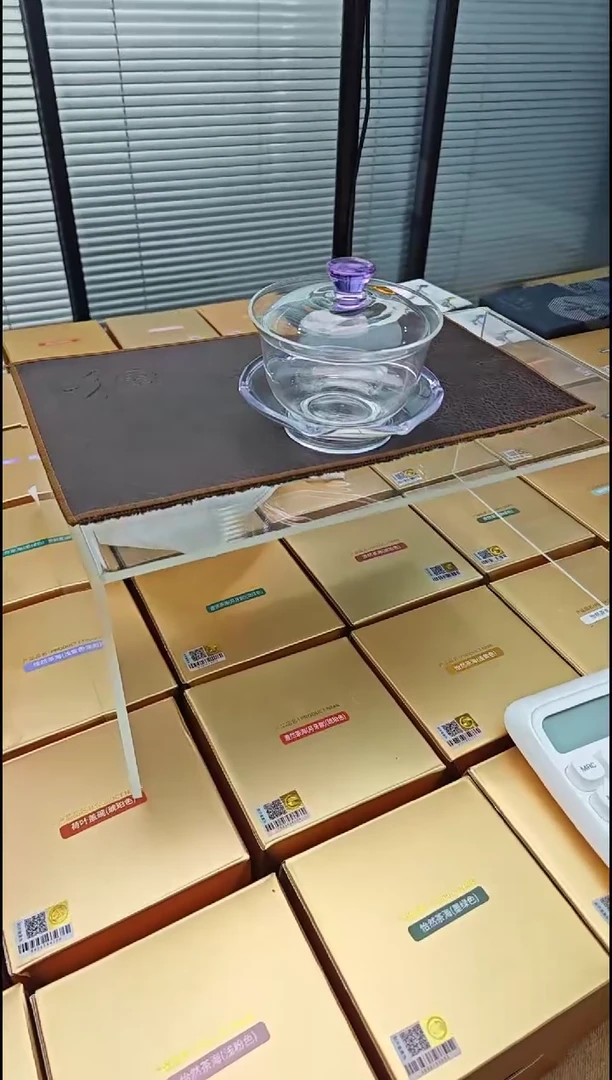 【闪购商品】禾器沁莲盖碗浅紫色