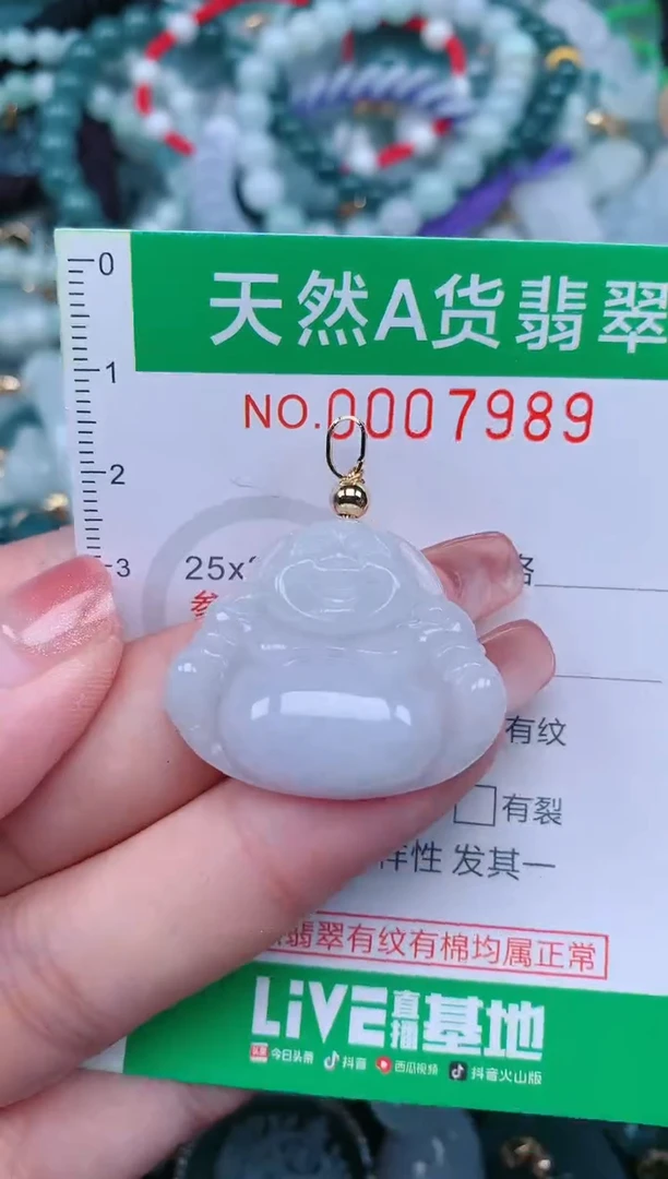 【闪购商品】翡翠颈饰未镶嵌.0007989