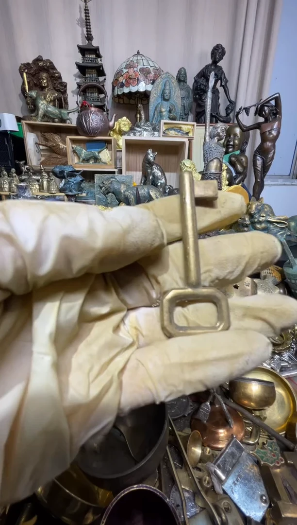 茶盏大阪中古铜器摆件293款式随机