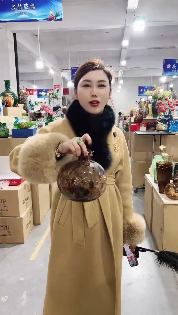 【闪购商品】玻璃私花贸易祁琪-微瑕--WPIWA