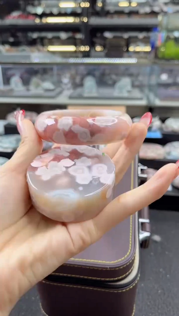 未镶嵌手镯石英质玉60圈口（赠品镯心）620145