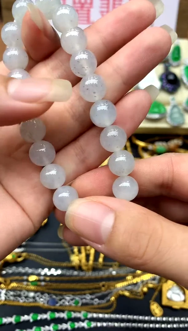 未镶嵌手串翡翠211-中国好珍宝