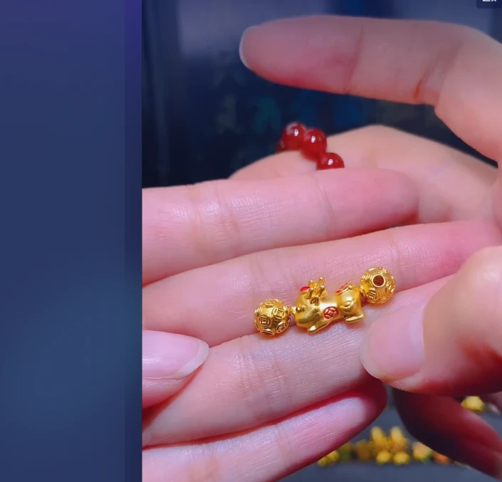 足金999卡6钱币*2++钱币貔貅/ 多样性发